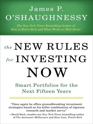 cover image of The New Rules for Investing Now